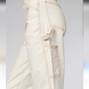 THE GREAT. Carpenter Pant Natural NWT Pants Cargo